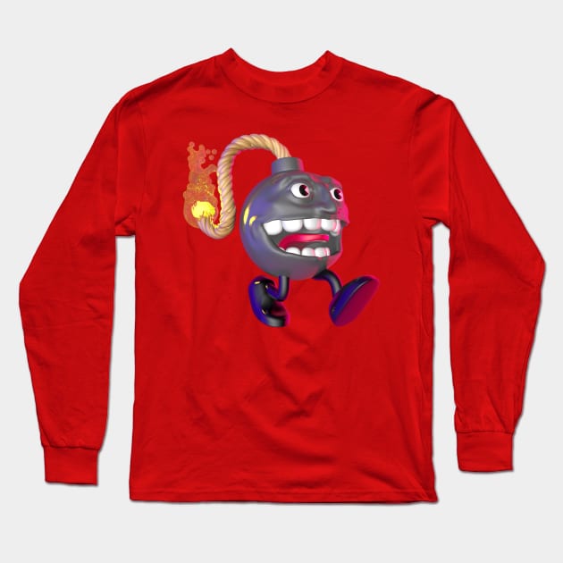 KABOOM Long Sleeve T-Shirt by betoguere